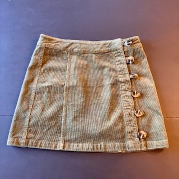 Wishlist Olive Corduroy side button mini size medium - Picture 2 of 6